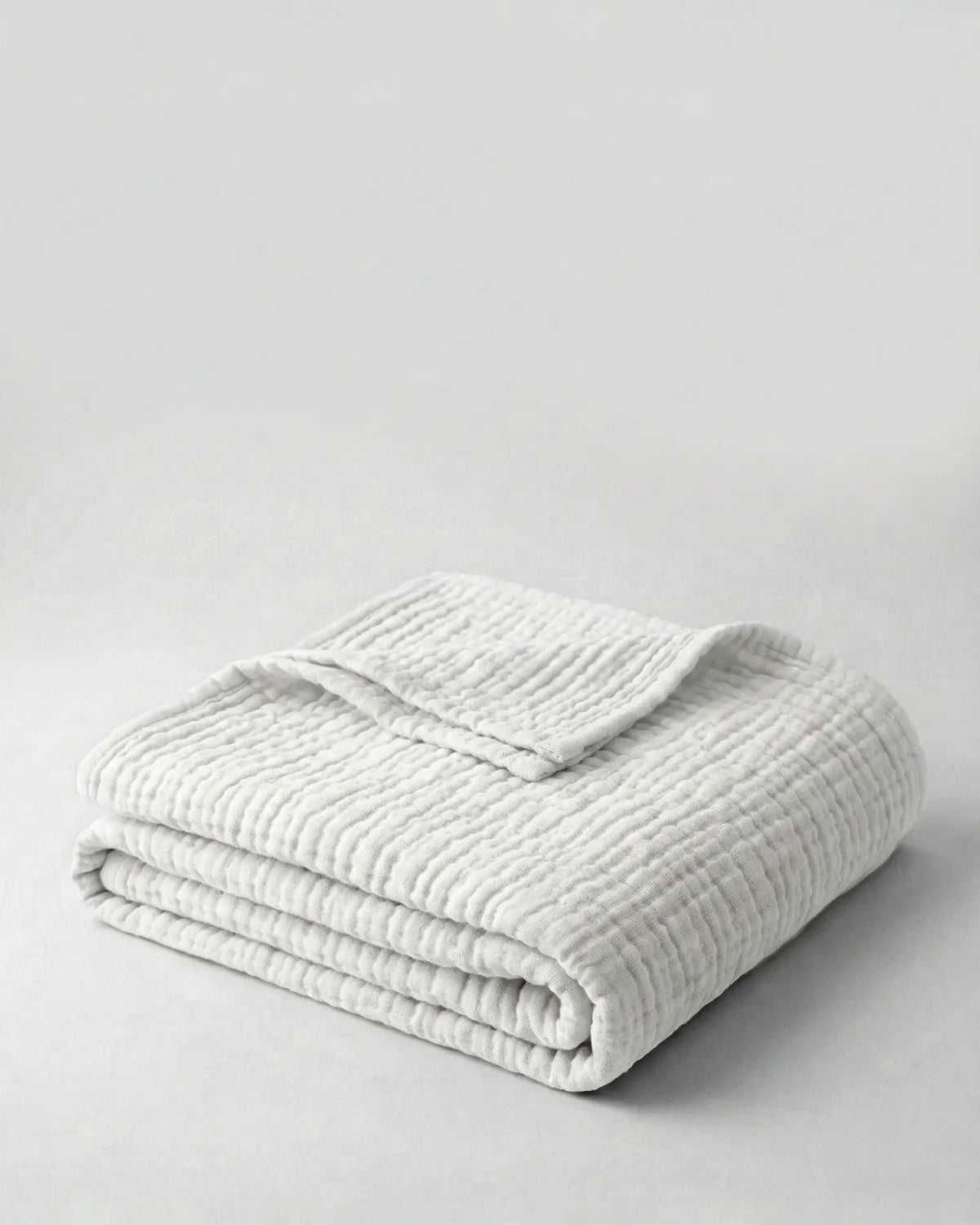 Muslinfilten – 100 % bomullsmuslin – Vit